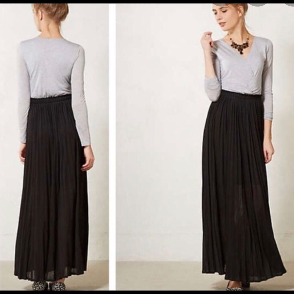 BORDEAUX | Fairbanks Maxi Dress Gray Black Small